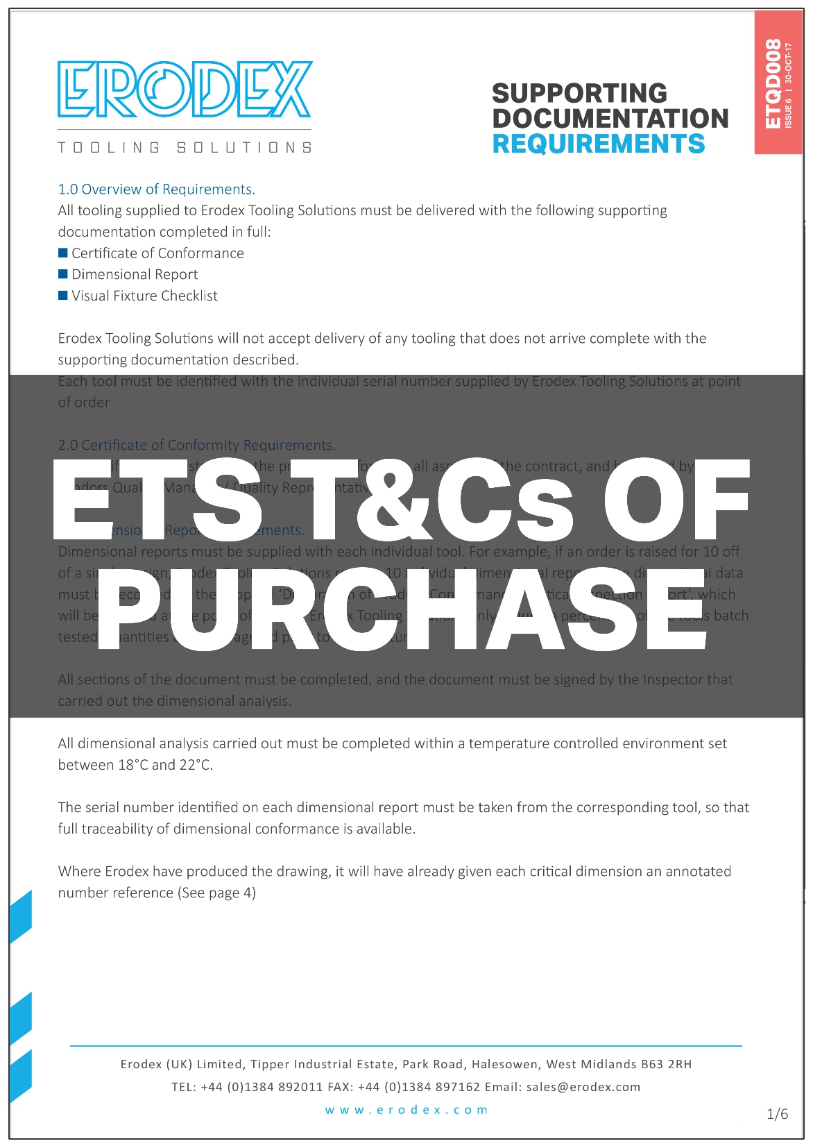 ETS Terms